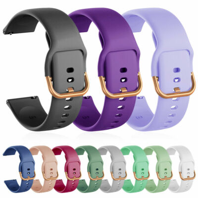 Strap For Samsung Galaxy Watch 4 Active 2 40/44mm Silicone Sport Watch Band