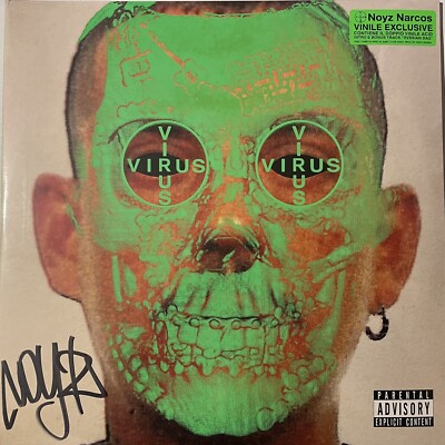 NOYZ NARCOS virus doppio Vinile LP ACID+autografo  SIGILLATO 