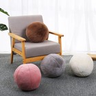 Cute Round Ball Shape Pillow Cushion Sofa Throw Pillow Room Decoration Plush Toy