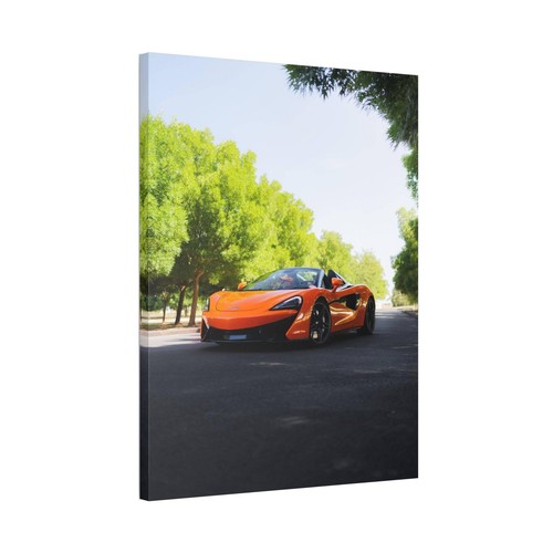 McLaren 570S High Resolution Museum Quality Vertical Canvas Print #005 - Picture 4 of 10