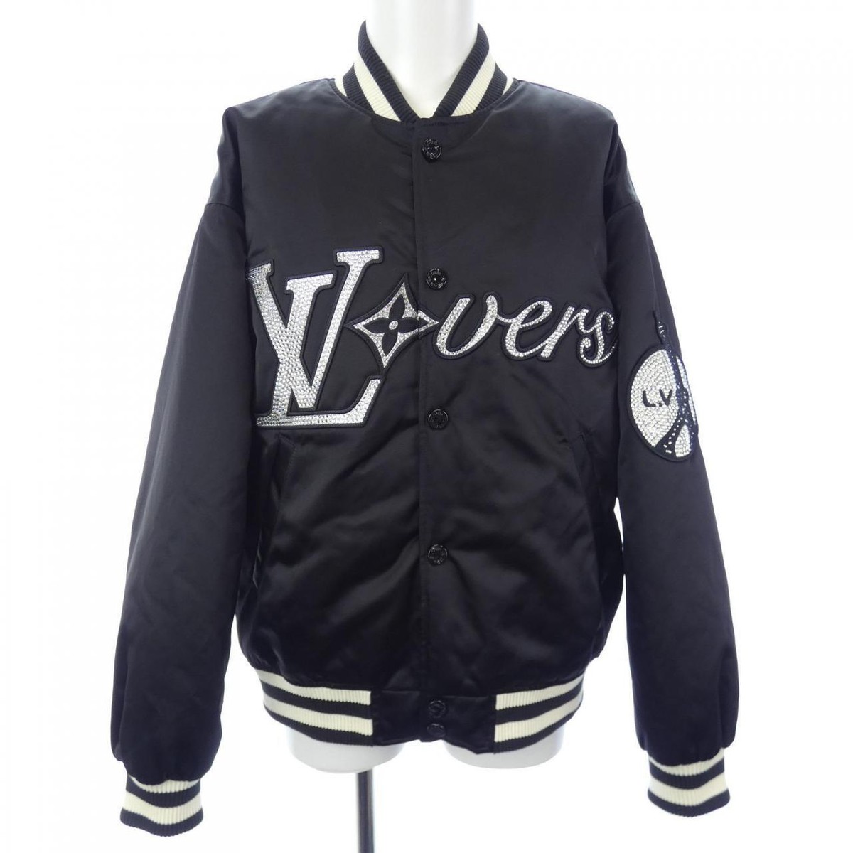 LOUIS VUITTON ブラック ジャケット 48 LOUIS VUITTON ブラック ジャケット 48