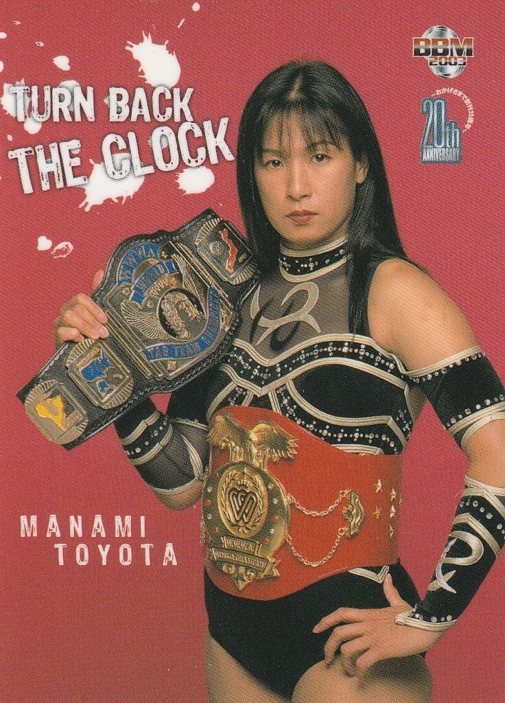 Manami Toyota 2003 BBM Pro Wrestling 20th Anniversary #066