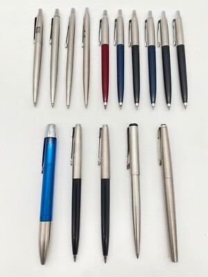 KONVOLUT 15 PARKER JOTTER CLASSIC FLIGHTER DELUXE VECTOR BOLIGRAFO VINTAGE