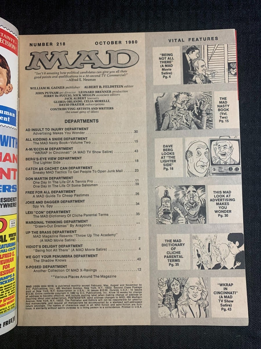 70s80s MAD Magazine \"Not forSALE！\" Mad Magazine - Signed Reprint Easy Rider - No. 135 June 70s