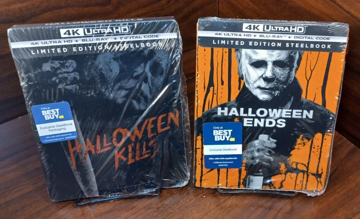 Halloween / Halloween Kills / Halloween Ends Limited Steelbook edition