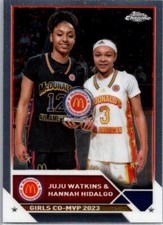 2023 Topps Chrome McDonald's All American #100 Girls Co-MVPs