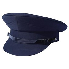 Navy Blue Chauffeur Style Peaked Cap  US size 7 1/4