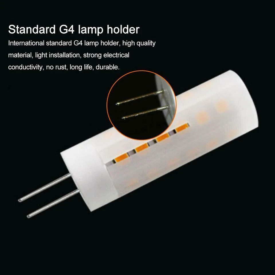 LED Burning Light Bulb Effect Flicker Flame Lamp for Decoration 12V 2 New C6 - Image 3 of 4