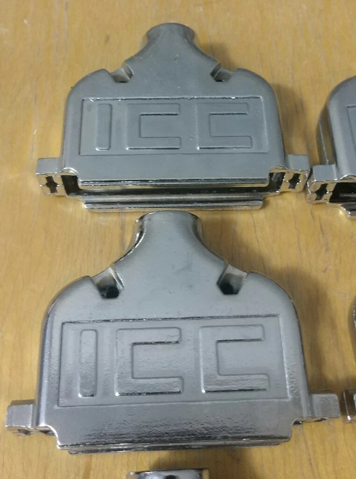 (32) ICC BACKSHELL Connectors DIE CAST Steel with Hardware - Image 2 of 3