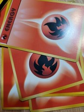 Fire Energy Base Set 1996 Japanese Pokemon Card LP