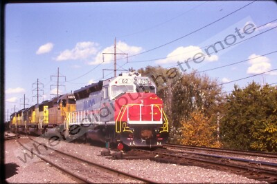 Original Dia Maryland Rail Commuter MARC 62 EMD GP40WH-2 Proviso ILL 10-94 (4D