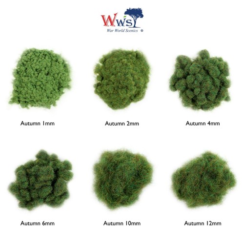 Static Grass Flock 500ml / 1000ml - Choose Your Length Model Railroad WWScenics - Picture 40 of 58