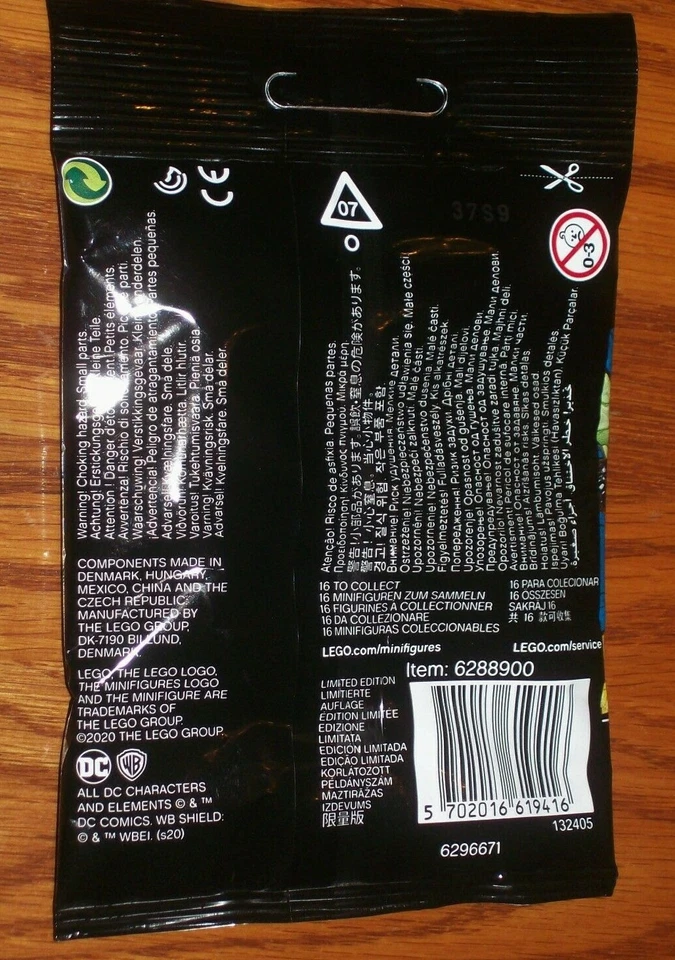 LEGO MINIFIGURAS SERIE DC (71026) ~ PACK PRECINTADO - 2020 ~ ELIGE LA TUYA Foto 3 de 3