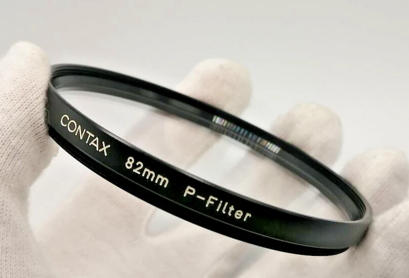 🎦VIDEO👀✨Unused✨ Contax P Filter P-Filter Ø 82 mm From JAPAN - Image 3 of 4