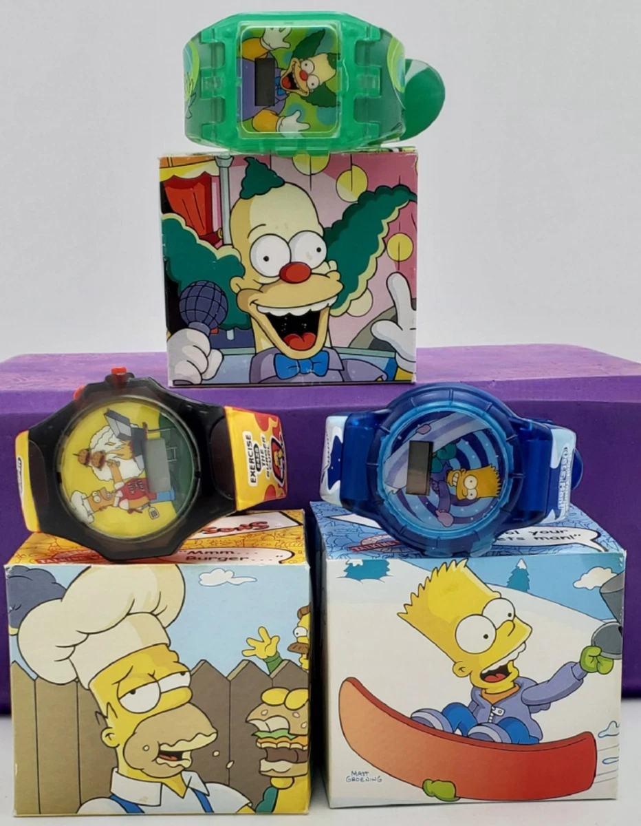 Burger King The Simpsons Fast Food Premiums for sale - eBay