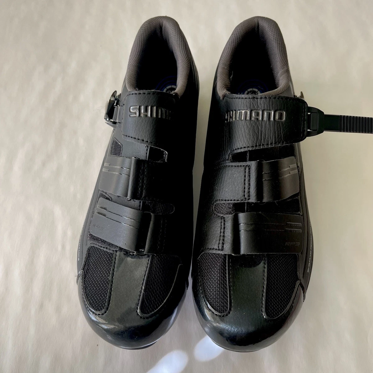 Shimano Offset Pedaling Cycling Shoes‎ 10.5 Dynamics Men\'s SH-XC30L Black Shimano 2 Bolt Velcro Men main image 2