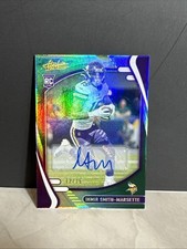 2021 Panini Absolute Football IHMIR SMITH-MARSETTE /25 Auto RC Rookie Card 140. rookie card picture