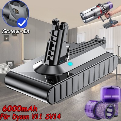 Für Dyson V11 SV14 Akku 6Ah Professional Absolute Complete Screw In Mit Filters