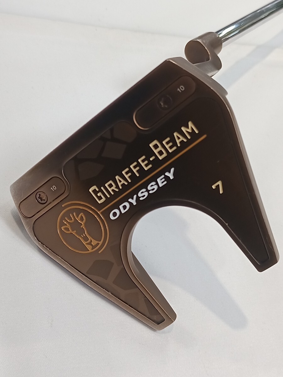 Odyssey GIRAFFE BEAM 7 Putter 34in Steel Shaft 533g with Cover