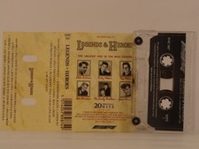 VARIOUS ARTISTS LEGENDS/HEROES 24 20 Track Audio Cassette