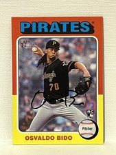2024 Topps Heritage Baseball - #496 Osvaldo Bido (RC)