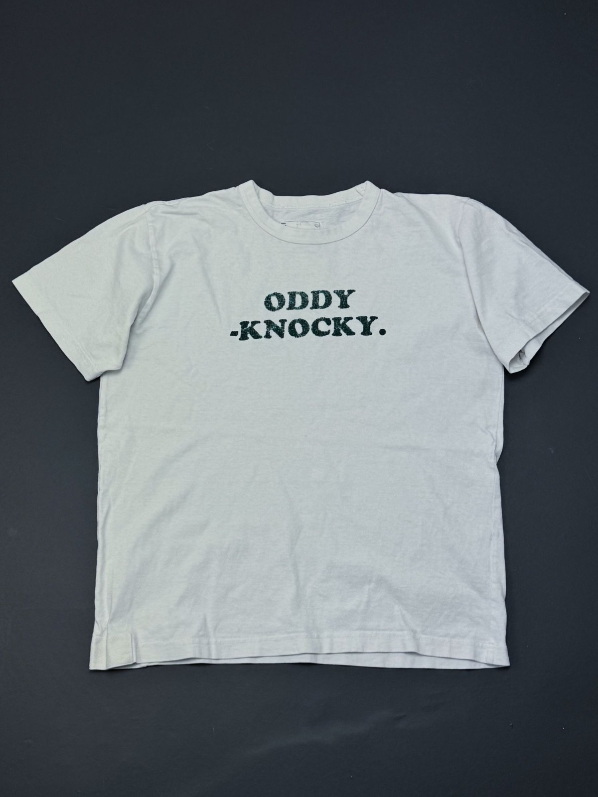 SACAI X NIKE T shirt Sacai "Oddy Knocky" bianca grafica taglia S