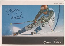 Original Autogramm Ski  Alpin Maria Riesch