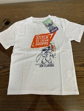 Disney lilo and stitch unisex white stitch ice cream shoppe 626 flavors size 5/6