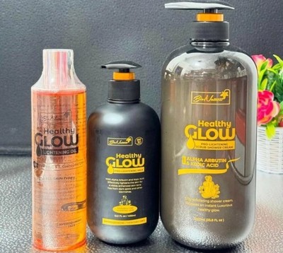 Healthy Glow Ultra  Lotion And Shower Bath  And oil 