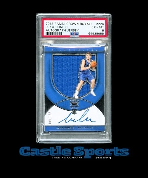 Luka Dončić Basketball Sports Trading Cards & Accessories