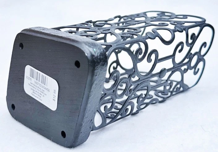 1 soporte de jabón de manos espumoso PUERTA DE METAL NEGRO Bath Body Works decoración de metal Foto 3 de 3