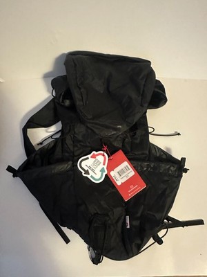 Topo Designs 16 L TopoLite Cinch Pack Black Water resist Expand Carry-on NWT