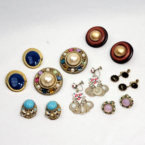 Vintage Costume Jewelry Lot Wearable Lot #A11