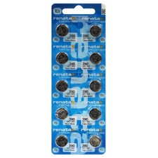 10 Renata 390 SR1130SW Batteries Silver 1.55V Watch Battery 10Pcs New