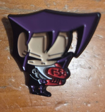 Invader Zim (Unofficial) Cartoon Hat/Brooch/Lapel Pin-Gaz