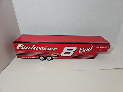 2002 DALE EARNHARDT JR BUDWEISER RED BROOKFIELD DUALLY & SHOW TRAILER CC2TWO - Picture 3 of 16