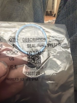 CAT 230-3728 Fuel System Seal 32.99mm ID C10 C11 C12 C13 C15 C18 3406 OEM New