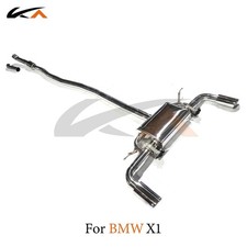 KA Exhaust Catback For BMW X1 2.0T Steel rear section