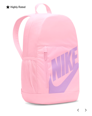 Nike Elemental Backpack Unisex OS Rose Punk Purple Swoosh Logo School‎ Gym Bag Nike Elemental Kids School Backpack (20L) with Pencil Case  main image 3