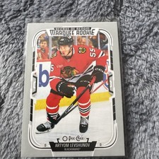 Upper Deck 2025-26 O-Pee-Chee Marquee Rookie Artyom Levshunov #541 Blackhawks
