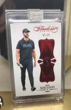 2025 Panini Flawless - Anniversary Nick Sirianni #29 5/25 (RC) Encased