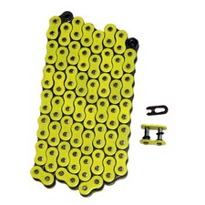 Yellow 520x98 X-Ring Drive Chain for Yamaha Raptor 700 fits 2006-2023 YFM700R