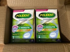 Polident 3 Minute Denture Cleanser Tablets 90...
