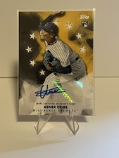 2024 TOPPS  “BASEBALL STARS” ABNER URIBE RC AUTO  Milwaukee Brewers
