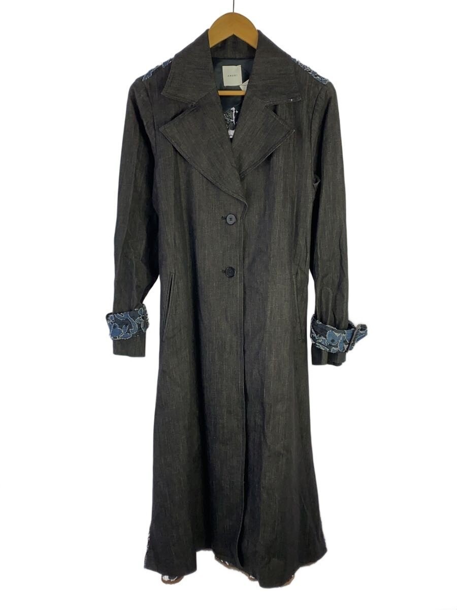 AMERI Cotton Coat Black Size Free Used Winter Out… - image 1