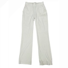 Juicy by Juicy Couture Cream Velour Track Pants XS Off White Y2K Loungewear