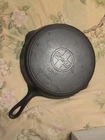 Griswold #9 Slant Logo EPU cast iron skillet fry fryer cornbread pan