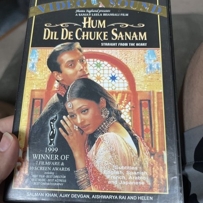 Hum Dil De Chuke Sanam / Straight From the Heart DVD 1999 Hindi