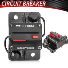 60A-300A Amp Waterproof Circuit Breaker Auto/Marine/Solar Manual Reset 12-48V DC