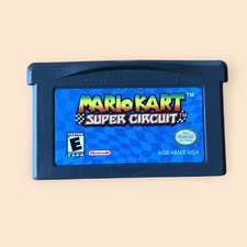 Gameboy Advance Mario Kart Super Circuit Japan Tested Works